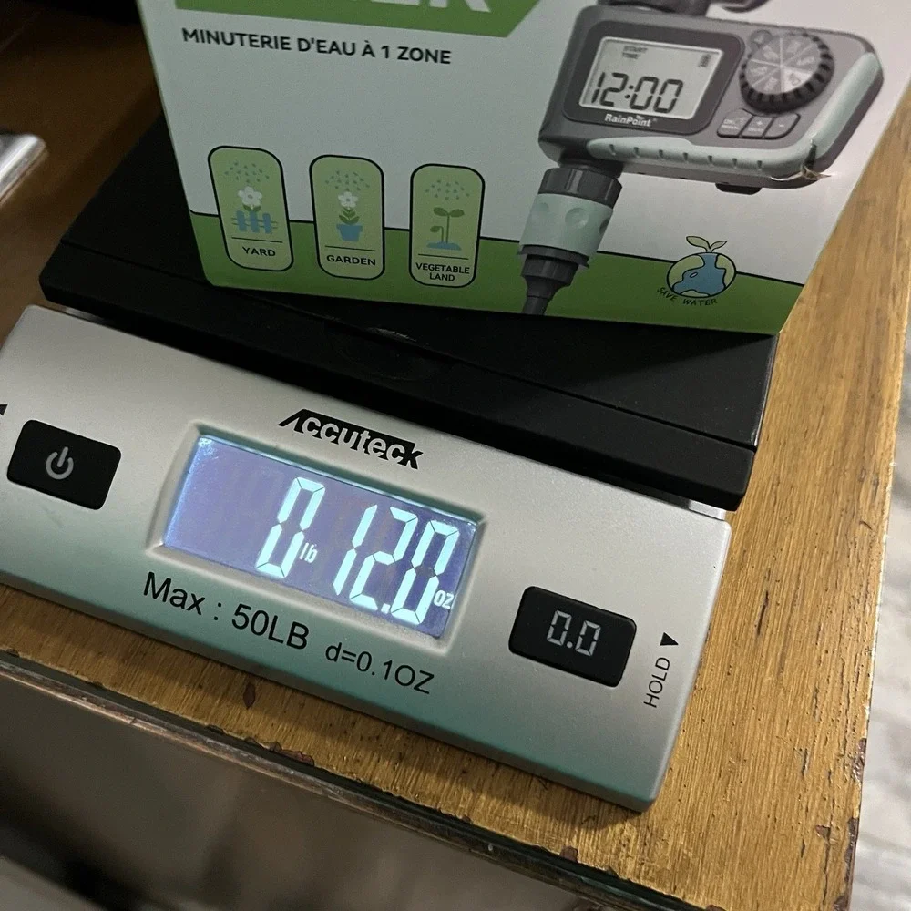 NEW RainPoint Programmable 1 Zone Water‎ Timer Model Number ITV105 OPEN BOX